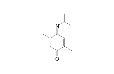 (E)-4-(ISOPROPYLIMINO)-2,5-DIMETHYLCYCLOHEXA-2,5-DIEN-1-ONE