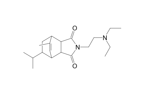 Bicyclo[2.2.2]oct-5-ene-2,3-dicarboximide, N-[2-(diethylamino)ethyl]-7-isopropyl-5-methyl-