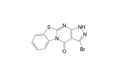 3-Bromo-4-oxopyrazolo[3',4' : 4,5]pyrimido[2,1-b]benzothiazole