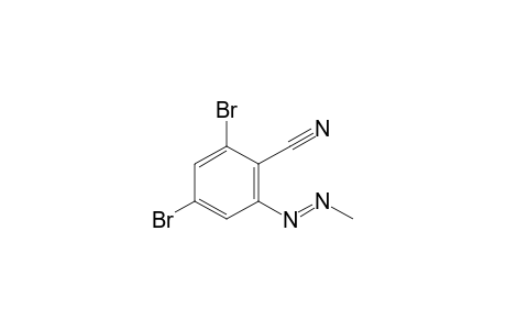 2,4-Dibromo-6-(methylazo)benzonitrile