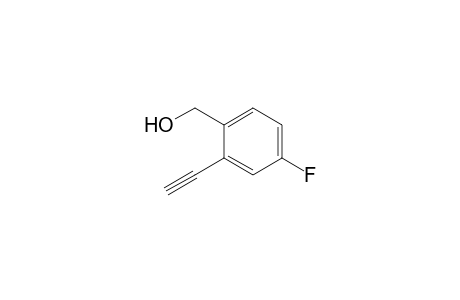 (2-Ethynyl-4-fluorophenyl)methanol