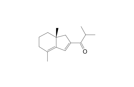 (7aR)-2-Methyl-1-(4,7a-dimethyl-5,6,7,7a-tetrahydro-1H-inden-2-yl)-propan-1-one