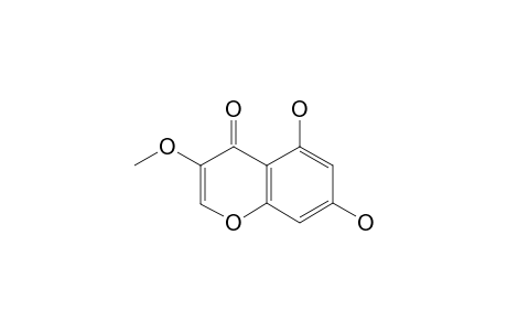5,7-DIHYDROXY-3-METHOXYCHROMONE