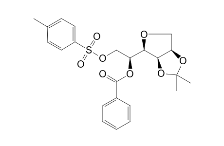 D-Glucitol, 3,6-anhydro-4,5-O-(1-methylethylidene)-, 2-benzoate 1-(4-methylbenzenesulfonate)