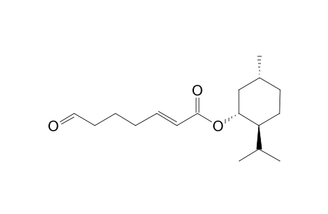 (L)-Menthyl trans-hep-2-enoate-7-al