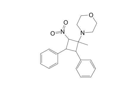 Morpholine, 4-(1-methyl-2-nitro-3,4-diphenylcyclobutyl)-