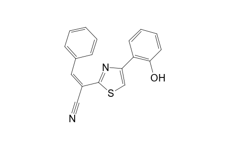 2-[4-(2-Hydroxy-phenyl)-thiazol-2-yl]-3-phenyl-acrylonitrile