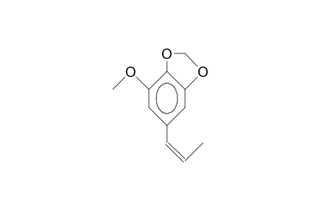 2,3-Methylenedioxy-5-(cis-1-propenyl)-anisole