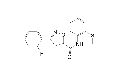 5-isoxazolecarboxamide, 3-(2-fluorophenyl)-4,5-dihydro-N-[2-(methylthio)phenyl]-