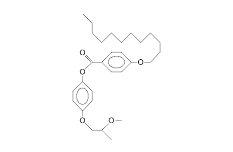 4'-(2(S)-Methoxy-propoxy)-phenyl 4-dodecyloxy-benzoate