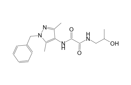 ethanediamide, N~1~-[3,5-dimethyl-1-(phenylmethyl)-1H-pyrazol-4-yl]-N~2~-[(2R)-2-hydroxypropyl]-