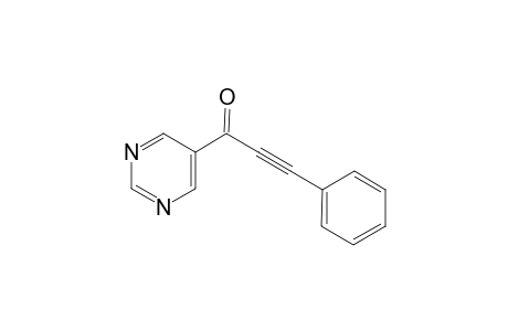 3-Phenyl-1-(pyrimidin-5-yl)prop-2-yn-1-one