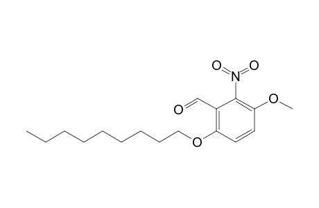 3-Methoxy-2-nitro-6-(nonyloxy)-benzaldehyde