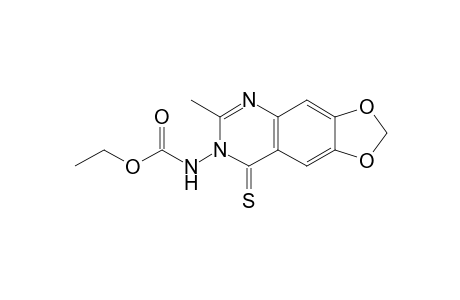 Carbamic acid, [6-methyl-8-thioxo-1,3-dioxolo[4,5-g]quinazolin-7(8H)-yl]-, ethyl ester