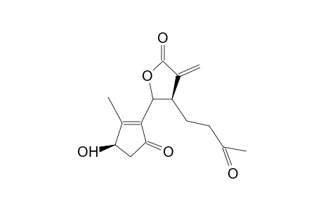 3beta-HYDROXY-1,10-DIOXO-1,10-SECOGUAIA-4,11(13)-DIEN-6betaH-12,6-OLIDE; ISO-SECOTANAPARTHOLIDE