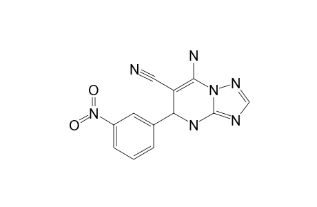 7-AMINO-4,5-DIHYDRO-5-(3-NITROPHENYL)-(1,2,4)-TRIAZOLO-[1,5-A]-PYRIMIDINE-6-CARBONITRILE