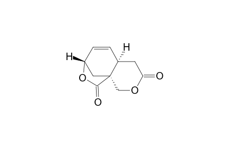 9H-7,9a-Methano-1H-pyrano[3,4-c]oxepin-3,9(4H)-dione, 4a,7-dihydro-, (4a.alpha.,7.beta.,9a.beta.)-(.+-.)-