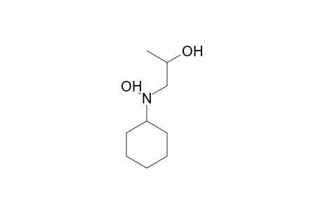 1-[Cyclohexyl(hydroxy)amino]-2-propanol