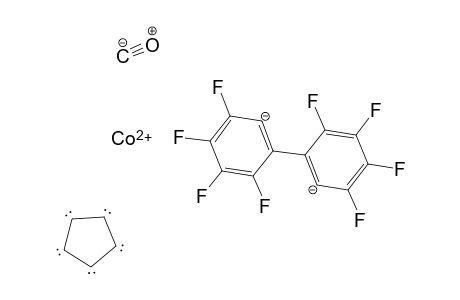 Cobalt, carbonyl(.eta.5-2,4-cyclopentadien-1-yl)(3,3',4,4',5,5',6,6'-octafluoro[1,1'-biphenyl]-2,2'-diyl)-