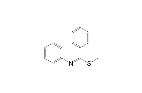 Methyl N-phenylbenzenecarbimidothioate