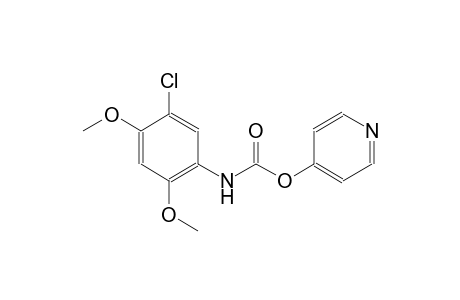 4-pyridinyl 5-chloro-2,4-dimethoxyphenylcarbamate