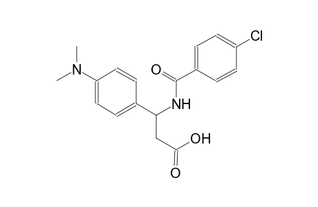 benzenepropanoic acid, beta-[(4-chlorobenzoyl)amino]-4-(dimethylamino)-
