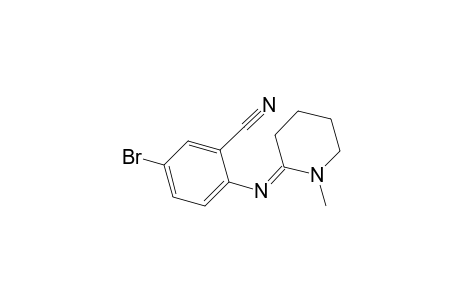 Benzonitrile, 5-bromo-2-(1-methylpiperid-2-ylidenamino)-