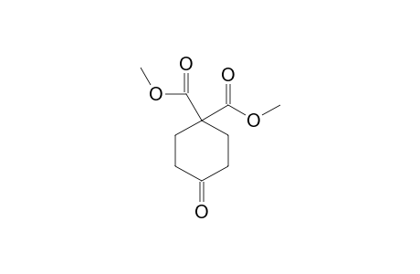 1,1-Cyclohexanedicarboxylic acid, 4-oxo-, dimethyl ester