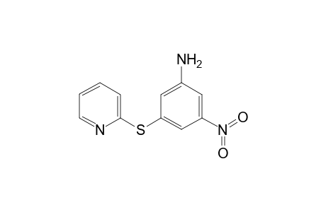 3-Nitro-5-(2-pyridinylsulfanyl)aniline