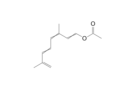 3,7-Dimethyl-1,3,5,7-octatetraenyl acetate