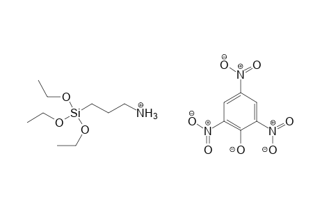 1-Propanamine, 3-(triethoxysilyl)-, salt with 2,4,6-trinitrophenol