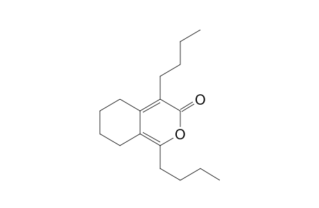 3H-2-Benzopyran-3-one, 1,4-dibutyl-5,6,7,8-tetrahydro-