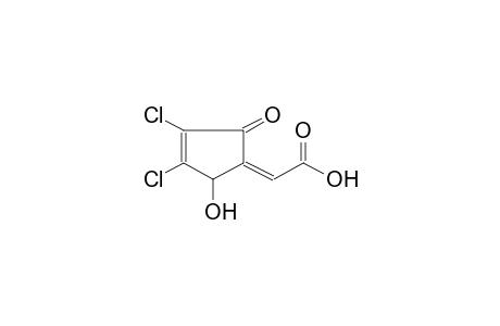 2,3-DICHLORO-4-HYDROXY-5Z-(CARBOXYMETHYLENE)-2-CYCLOPENTENONE