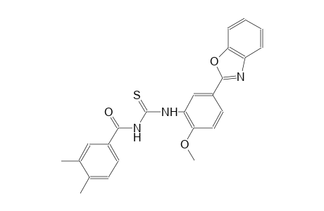 N-[5-(1,3-benzoxazol-2-yl)-2-methoxyphenyl]-N'-(3,4-dimethylbenzoyl)thiourea