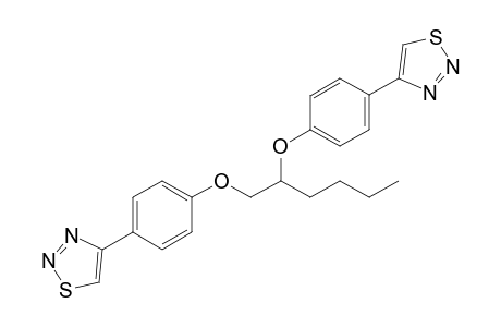 1,2-bis[4'-(1'',2'',3''-Thiadiazol-4"-yl)phenoxy]hexane