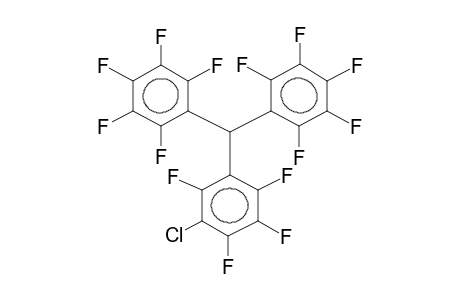 BIS(PENTAFLUOROPHENYL)-3-CHLORO-2,4,5,6-TETRAFLUOROPHENYLMETHANE