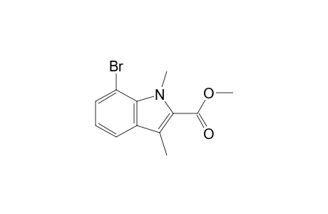 Methyl 7-bromo-1,3-dimethylindole-2-carboxylate
