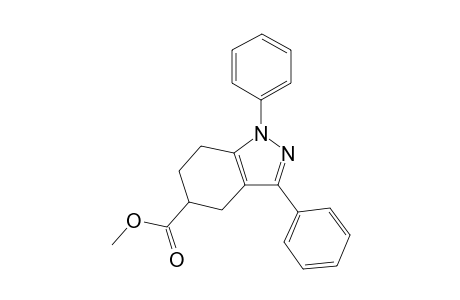 Methyl 4,5,6,7-Tetrahydro-1,3-diphenyl-1H-indazole-5(6)-carboxylate
