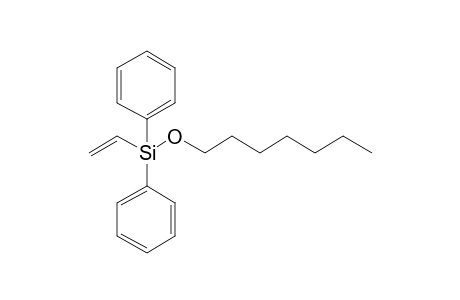 1-Ethenyl(diphenyl)silyloxyheptane