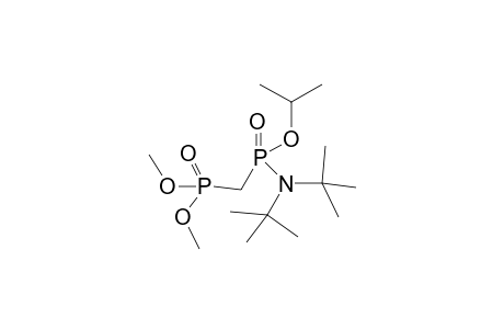 P,P-Dimethyl-P'-(1-methylethyl) methylenebiphosphonate P'-dibutylamide