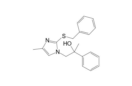 2-Benzylsulfanyl-N-(2-phenyl-2-hydroxypropyl)-4-methylimidazole