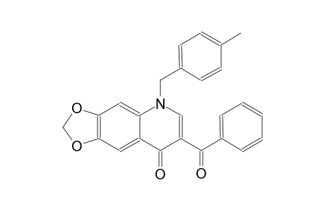 [1,3]dioxolo[4,5-g]quinolin-8(5H)-one, 7-benzoyl-5-[(4-methylphenyl)methyl]-