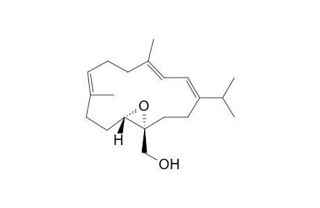 [(1S,4E,8E,10E,14R)-11-isopropyl-4,8-dimethyl-15-oxabicyclo[12.1.0]pentadeca-4,8,10-trien-14-yl]methanol