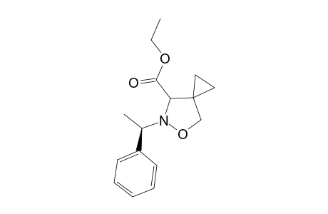 6-[(1R)-1-phenylethyl]-5-oxa-6-azaspiro[2.4]heptane-7-carboxylic acid ethyl ester