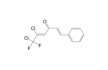 5,6-Dichloro-6,6-difluoro-1-phenyl-1,4-hexadien-3-one