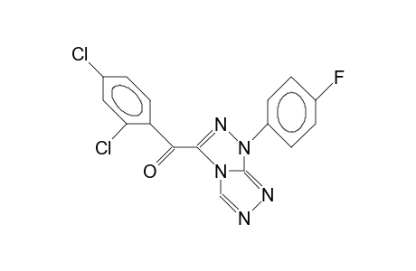 1-(4-Fluoro-phenyl)-3-(2,4-dichloro-benzoyl)-triazolotriazole