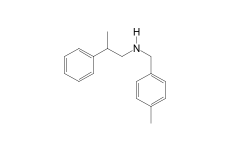 beta-Methylphenethylamine N-(4-methylbenzyl)