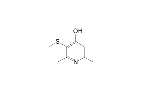 2,6-Dimethyl-3-(methylsulfanyl)-4-pyridinol