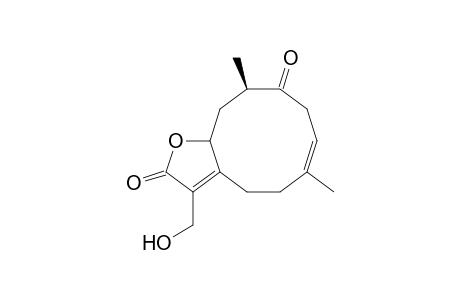 13-hydroxy-3-oxo-4H-germacra-1(10),7(11)-dien-12,6-olide