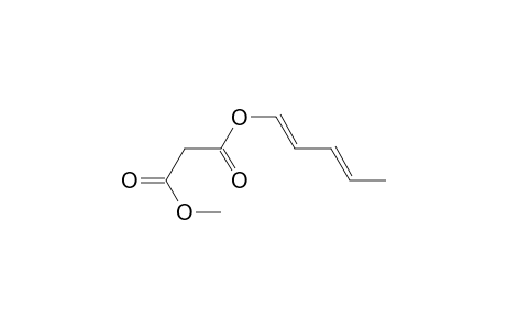 Methyl 2,4-pentadien-5-yl malonate